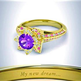Disney Princess Rapunzel Tangled Inspired Ring