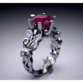 Briar Ruby Rose Engagement Ring
