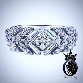Dazzling Art Deco 5.25cts Vintage Diamond Engagement Ring
