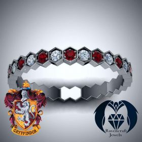 Harry Potter Gryffindor Inspired Band Ring