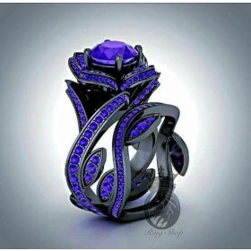 Disney's Villain Maleficent Inspired Ring Set